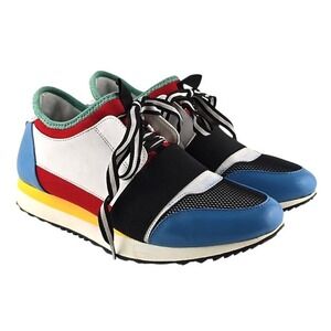 Steve Madden Women's Kaiyo Multi Colourblock Sneakers Lightweight Size 8M